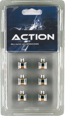 Yukon Screw-On QTYBP Tips - Pack of 6 - 13mm
