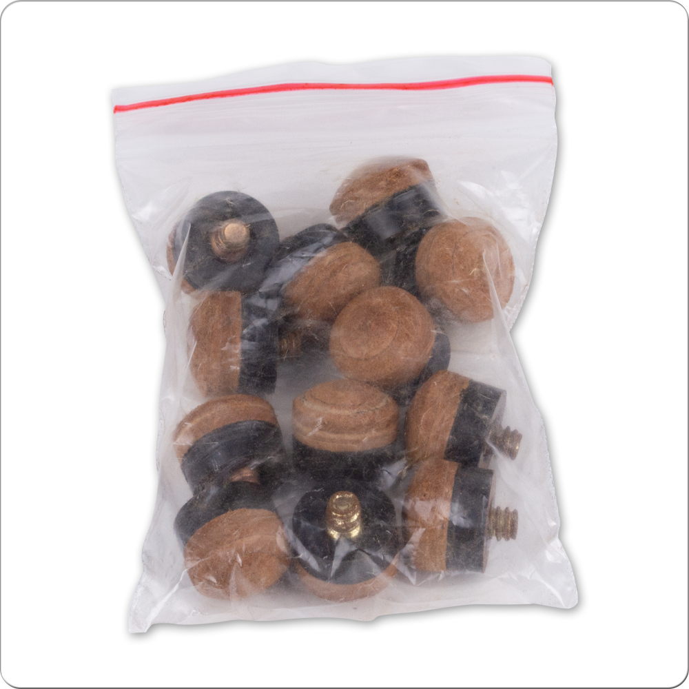 Yukon Screw-On QTYUK Tips - Pack of 12 - 13mm