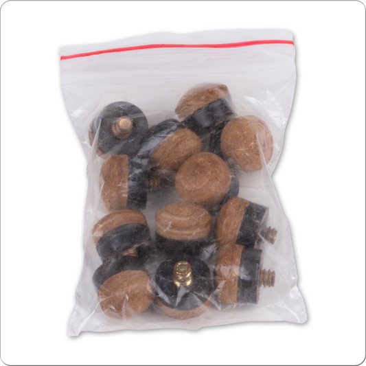 Yukon Screw-On QTYUK Tips - Pack of 12 - 13mm