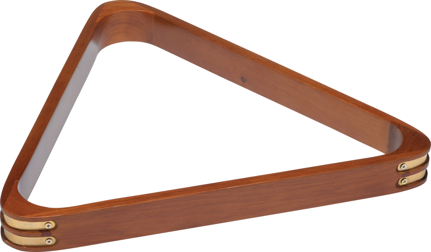 RK8B 8-ball Brass Corners Rack - Honey
