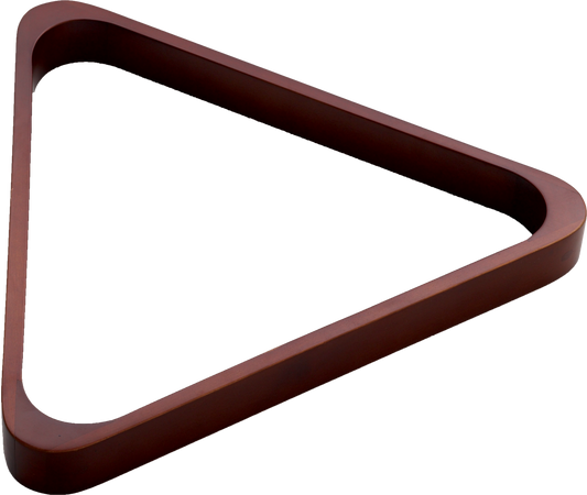 RK8T 8-ball Wood Triangle Rack - Chocolate