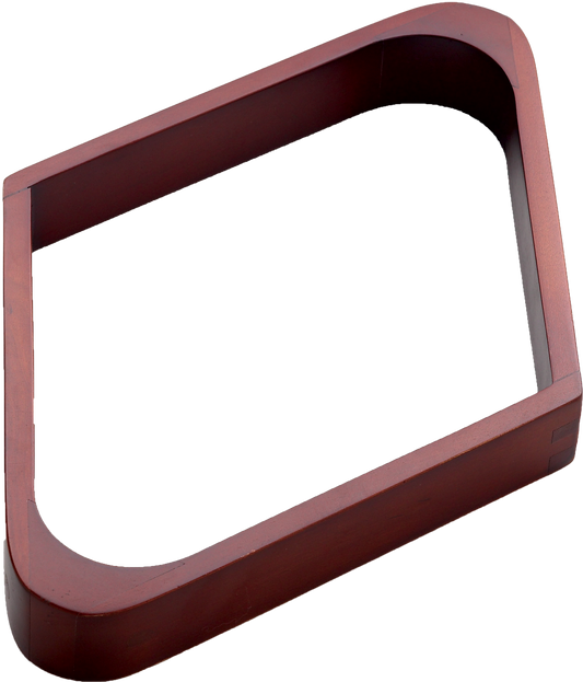 RK9D 9-ball Wood Diamond Rack - Chocolate