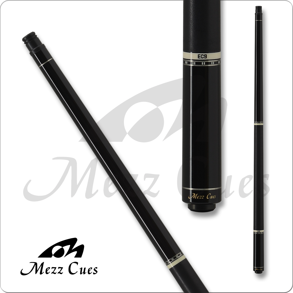 Mezz ZZEC9K Black Stained Wood w/ Linen Wrap