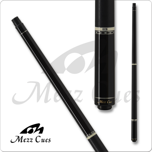 Mezz ZZEC9K Black Stained Wood w/ Linen Wrap