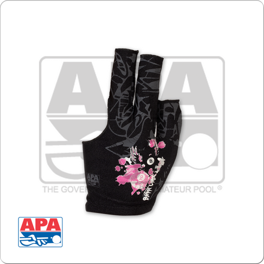 APA "Shoot Like A Girl" Billiard Glove - BGLAPA02