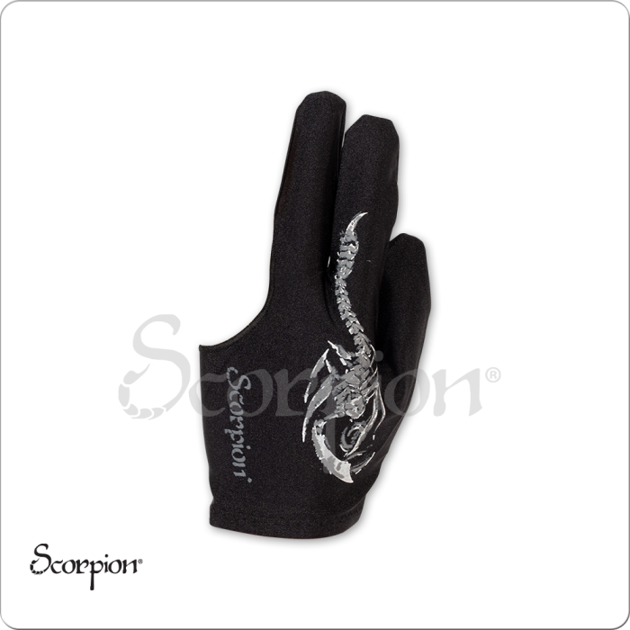 Scorpion Billiard Glove (New Tribal Logo) - BGLSC02