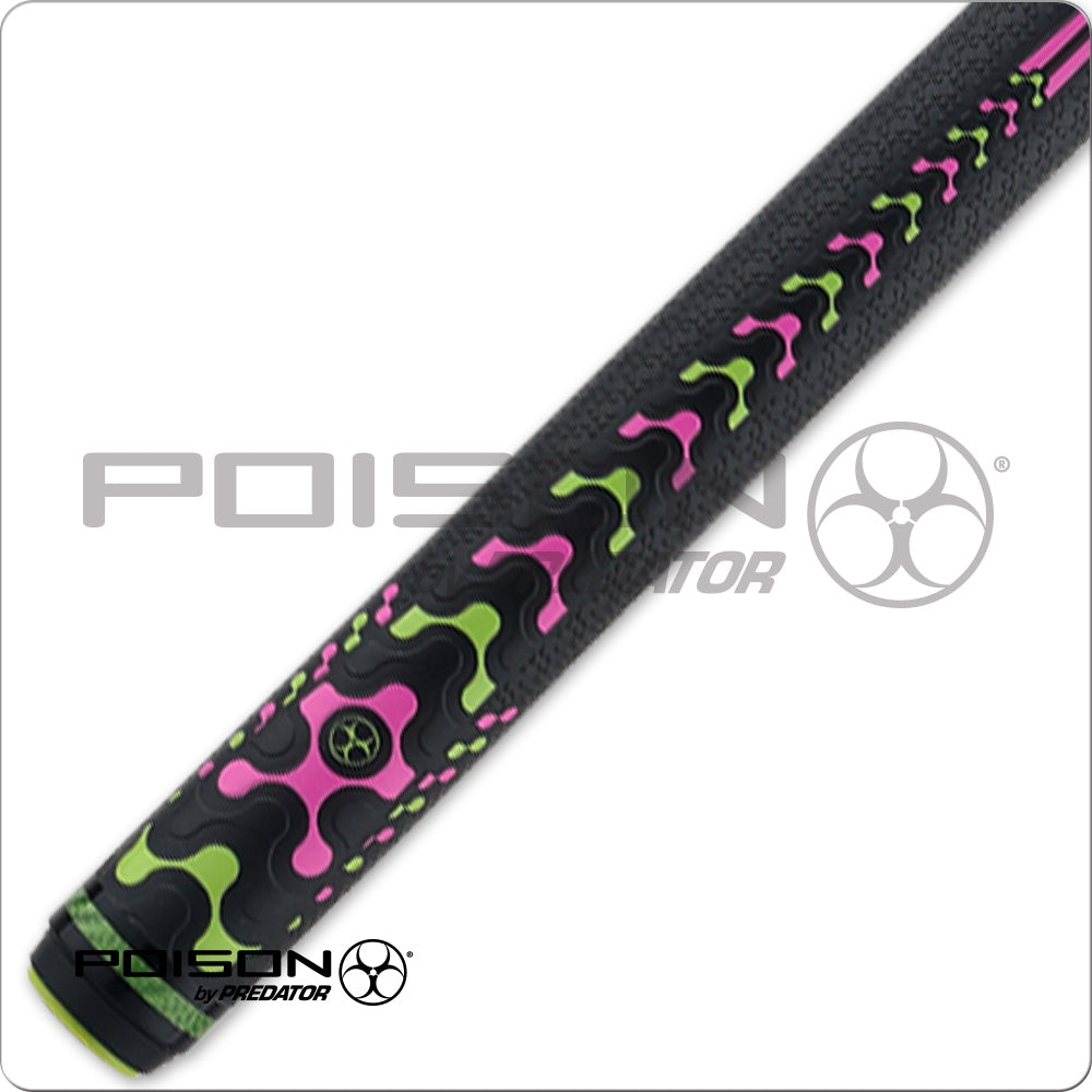 Poison VX Carbon Fiber Break Cue - Green - POIVXBK